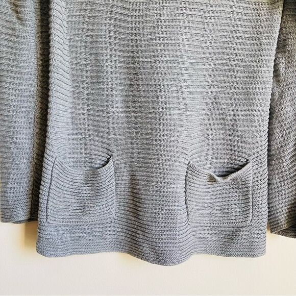 Vince Camuto Gray Front Pocket Thick Knit Sweater Dress S - Picture 3 of 8